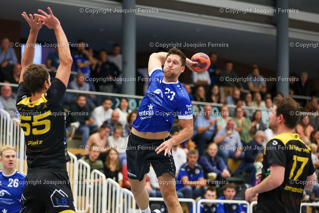 msghab_02330 | despor 2022.10.23 HB Männer Oberliga MSG Umstadt/Habitzheim - TV Petterweil  emspor, emonline, despor,  v.l.,Dennis Weit (MSG Umstadt/Habitzheim)  
 - Realisiert mit Pictrs.com