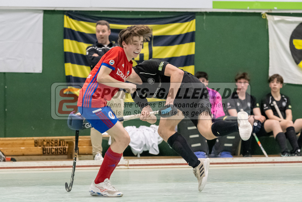 SFE_20230304_0037 | Deutsche Meisterschaft Männliche U16 Halle 2023 am 04.03.2023 in Köln (KTHC Stadion Rot-Weiss Köln Tennis and Hockey Club), Photo: Stephan Fehrmann 2022 (Sports-Gallery)
