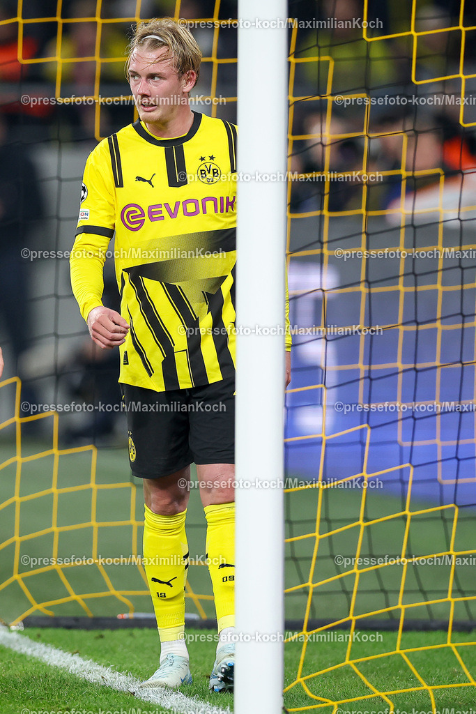 BVB01102402212 | 01.10.2024, Fußball, UEFA Champions League, Borussia Dortmund - Celtic Glasgow, 2. Spieltag, Signal Iduna Park, Saison 2024 2025: Julian Brandt (BVB #10)