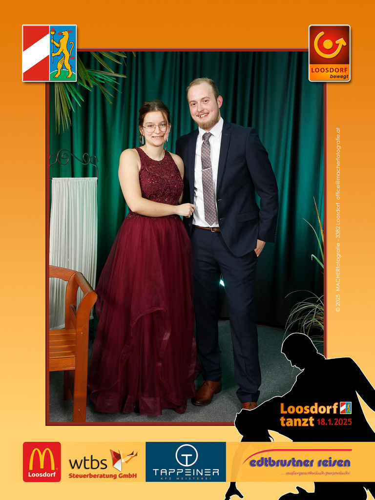 LoosdorfTanzt25_8612 | Ballfotografie - Loosdorf tanzt am 18.01.2025 in der Losensteinhalle LOOSDORF. Vielen Dank den Sponsoren:Edtbrustner Reisen /wtbs Steuerberatung /Autohaus Tappeiner/McDonalds Loosdorf
