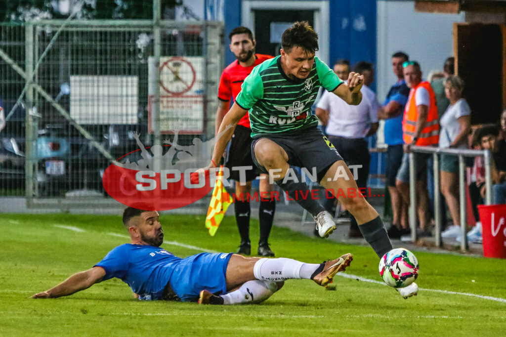 SAK Klagenfurt - VST Völkermarkt 4-5, Kärntner Liga 3. Runde |  SAK Klagenfurt - VST Völkermarkt 4-5 am 11.08.2023 in Klagenfurt
(SAK Sportpark), Austria, (Photo by Ernst Krawagner sport-fan.at) - Realisiert mit Pictrs.com
