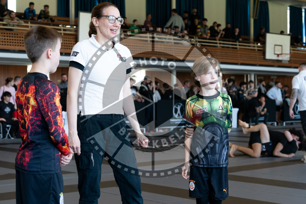 20250329PBB0828 | Fighters compete during the International Luta Livre (ILLCS) Germany IX Spring 2025 Competition spring on March 29, 2025 in Hannover, Germany.© Chiara Dazi