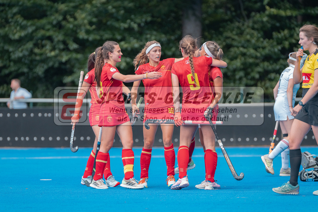 HK_20230710_2-20 | Euro Hockey WU18 Spain - Austria Championship Girls &amp; Boys am 10.7.2023 CHTC , Krefeld ,