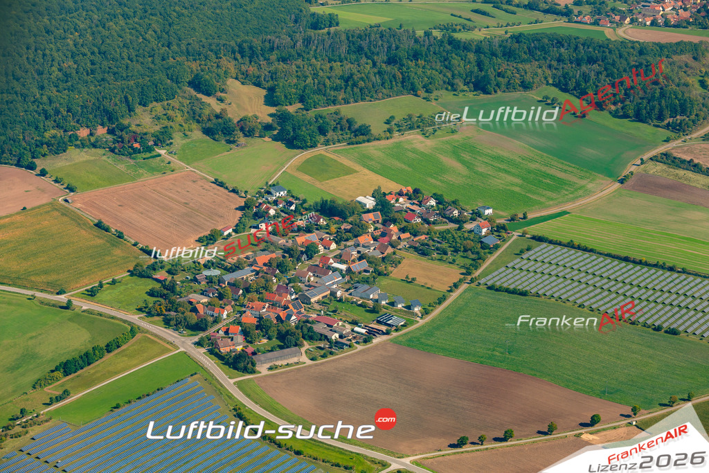Luftaufnahme  Breitenau  Obernzenn Das Luftbild wurde 2025 vom UL-Flugzeug heraus erstellt ( keine Drohne ) - Hochauflösende Luftaufnahme -Nicht vergleichbar mit Google Maps oder Satelittenbilder- Die Geschenkidee !Mit Lizenz und Bildrechte bestellbar