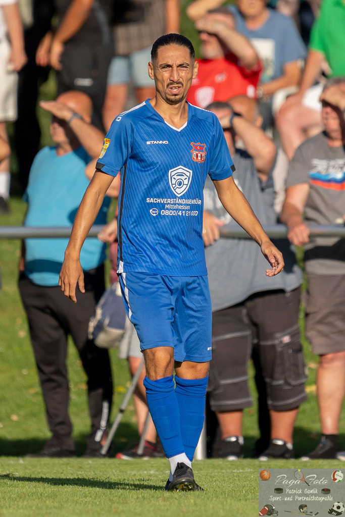 Hessenliga: Türk Gücü Friedberg - FC Eddersheim, 09.08.2024 | Kamil Yikilmaz (Türk Gücü Friedberg #7), Freisteller, Portrait / Porträt, Türk Gücü Friedberg - FC Eddersheim, Friedberg, Städtischer Sportplatz, 9.8.2024 - Realisiert mit Pictrs.com