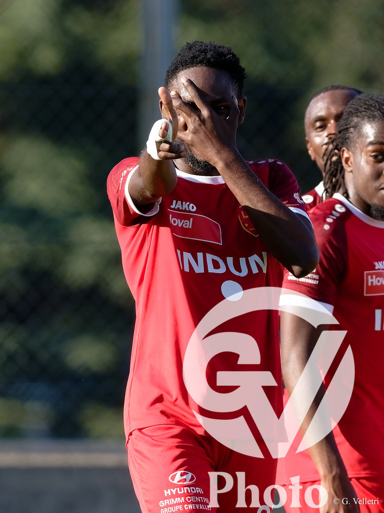 Lancy FC  v Servette FC M-21  - 1ere ligue Classic  | Geneva, Switzerland - April 25 : during the 1ere ligue Classic  match between Lancy FC  and Servette FC M-21  at Stade de Marignac on April 25 , 2026 in Geneva, Switzerland.