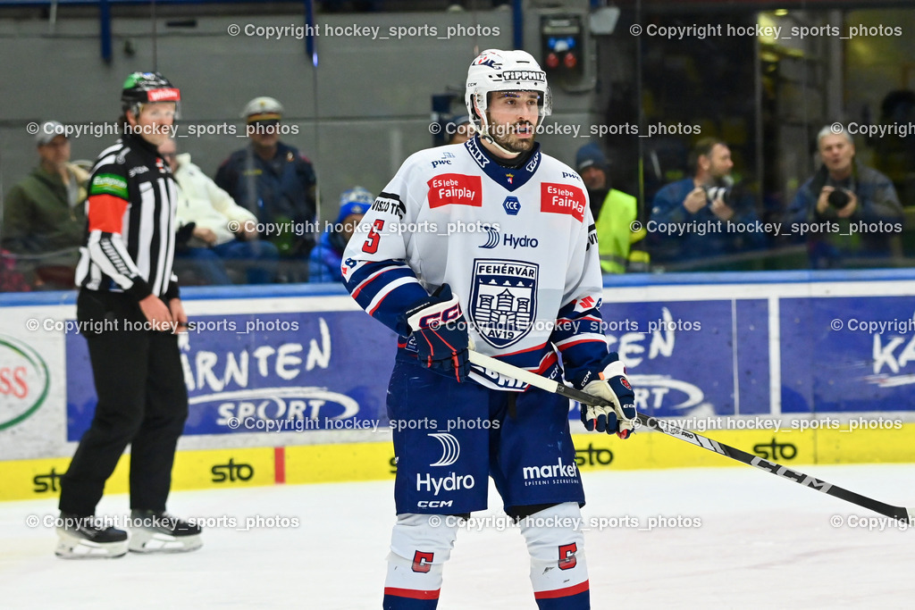 EC IDM WÄRMEPUMPEN VSV vs. HYDRO FEHERVAR AV 19 | #5 Stipsicz Bence HYDRO FEHERVAR, EC IDM WÄRMEPUMPEN VSV vs. HYDRO FEHERVAR AV 19, EC IDM WÄRMEPUMPEN VSV vs. HYDRO FEHERVAR AV 19 am 20.11.2024 in Villach (Stadthalle Villach), Austria, (Photo by Bernd Stefan)