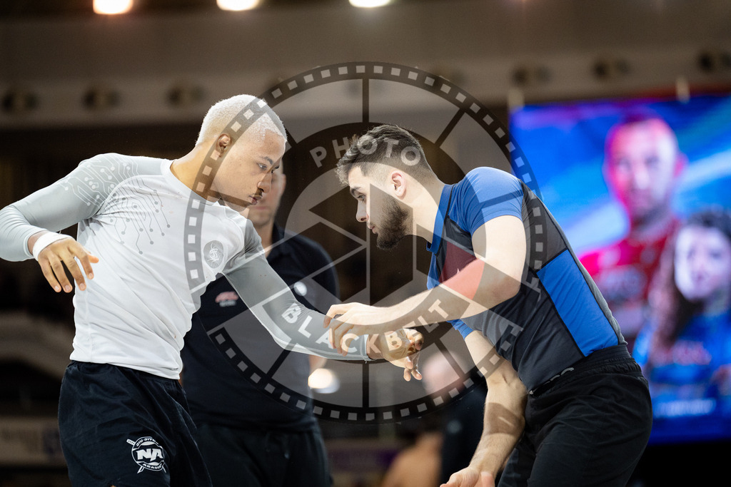 20260214PBB3278 | Fighters compete during the ADCC European Trials  competition day 1 in Belgrade, Serbia, on February 14, 2026.