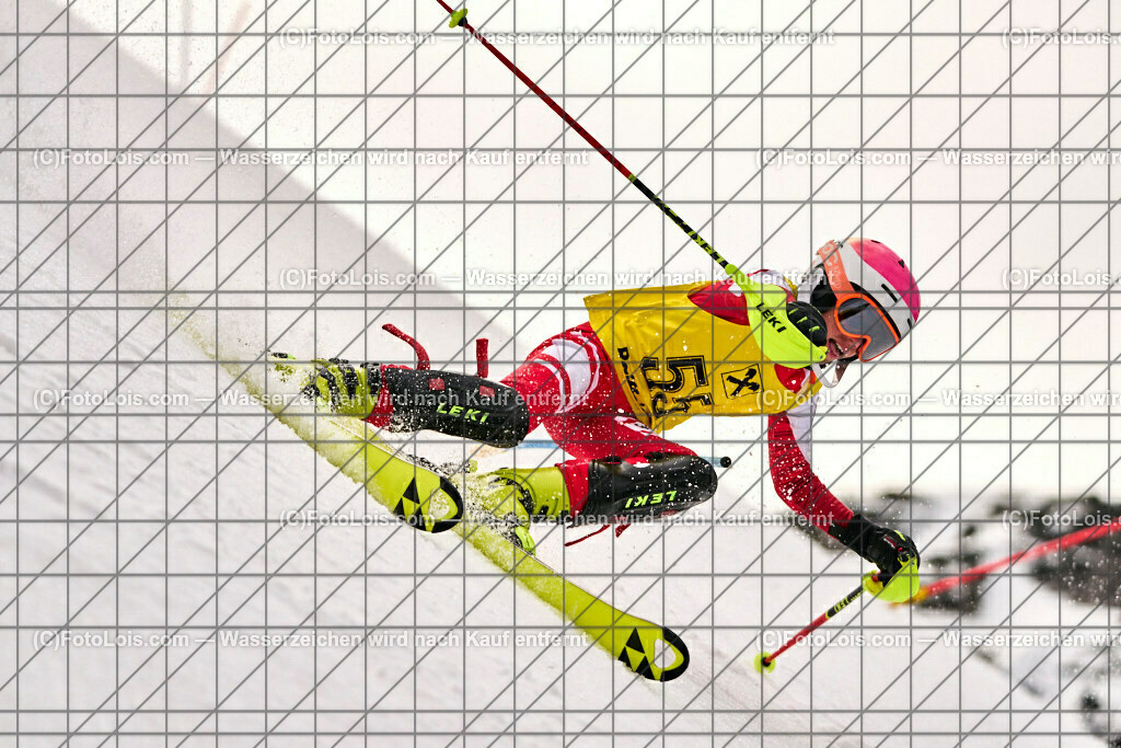 ALP8241_NOe-Kinder-LM_SL-I_Hochkar_Hobl Jonas | (C)FotoLois.com, Alois Spandl. NÖ Kinder-Landesmeisterschaft, SLALOM im Draxlerloch am Hochkar, erster Lauf, So 18. Februar 2024.
