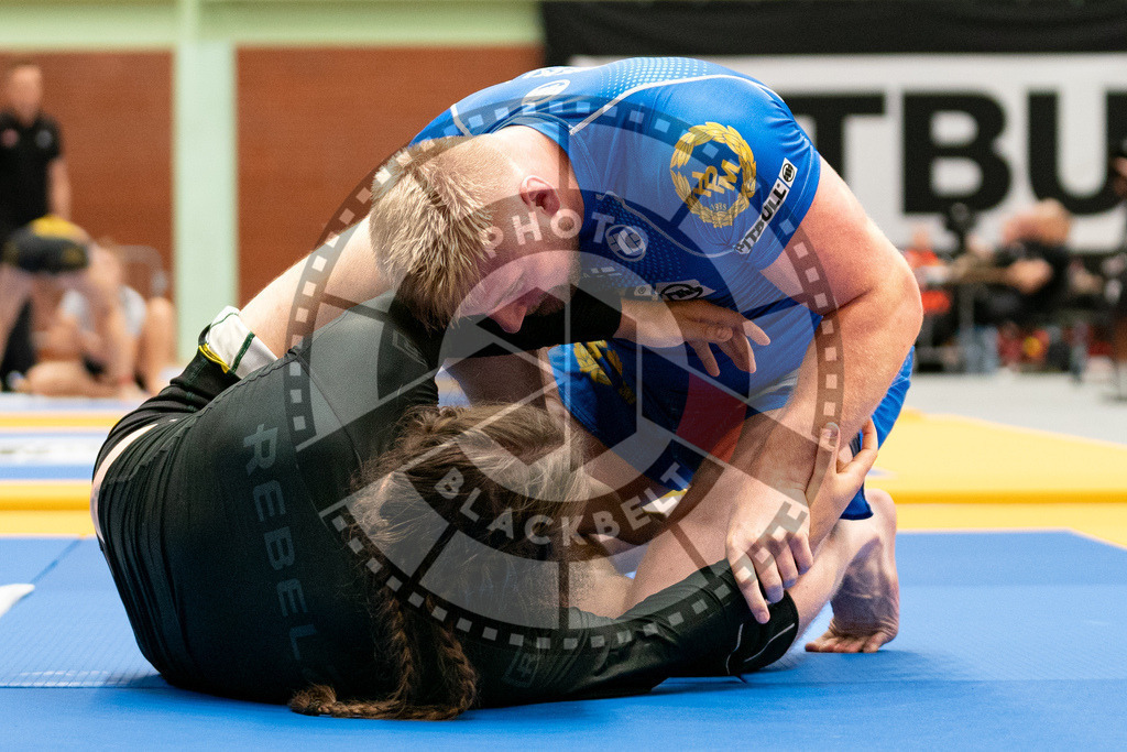 20230916PBB4753 | Fighters compete during the grappling tournement ADCC Trials (European, Middle East and African Championship) in Warsaw, Poland, on September 16, 2023.
