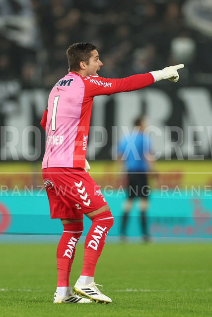SK Sturm Graz vs SV Ried – Austrian Bundesliga | Graz, Austria, 08.Feb.26 - SOCCER - ADMIRAL Bundesliga, SK Sturm Graz vs SV Ried. Image shows Andreas Leitner (Ried) angry.     