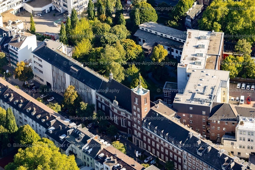 Lufbilder Aachen-6089 | Klinikgelände des Krankenhauses " Alexianer-Krankenhaus " an der Straße Alexianergraben in Aachen im Bundesland Nordrhein-Westfalen, Deutschland - Realisiert mit Pictrs.com