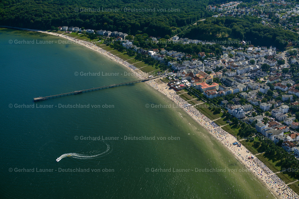 3637820 | BINZ 25.08.2016 Ufer der Ostsee in Binz auf der Insel Rügen in Mecklenburg-Vorpommern. // View of the shore of the Baltic Sea in Binz on the island Ruegen in Mecklenburg-West Pomerania. Foto: Gerhard Launer