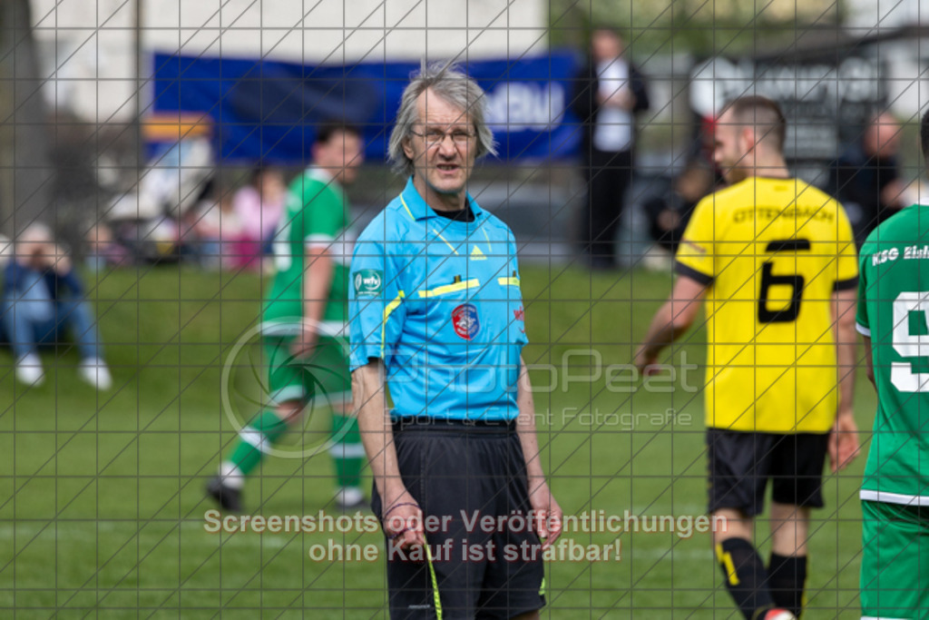 20250413_154705_0181 | #,KSG Eislingen (grün) vs. TSV Ottenbach (gelb), Fussball, Kreisliga A3 - Bezirk Neckar/Fils, 22. Spieltag, Saison 2024/2025, Rasensportplatz, Albstraße 69, 73054 Eislingen, 13.04.2025 - 15:00 Uhr,Foto: PhotoPeet-Sportfotografie/Peter Harich