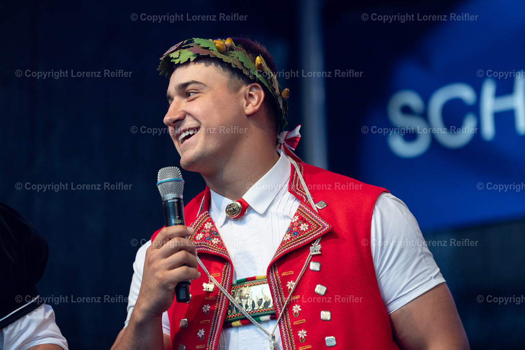 Schwingen -  ESAF Empfang Schwingerkönig 2025 | Maienfeld, 3.9.25, Schwingen - ESAF Empfang Schwingerkönig.