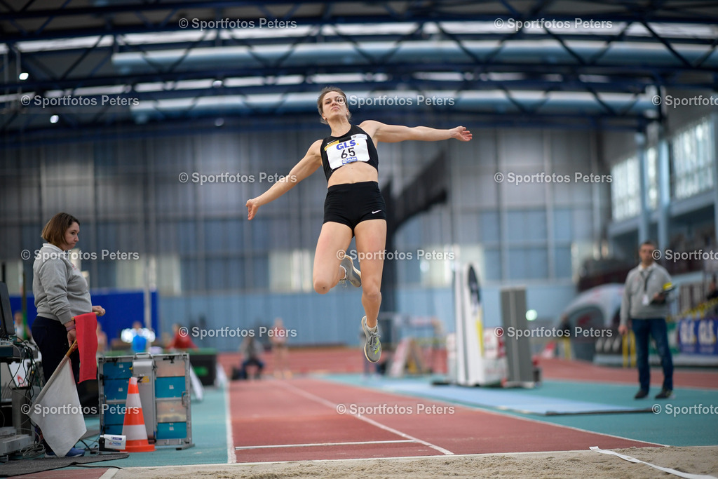 _KP12992_1 | 09.02.2025, xkaix, Leichtathletik 20. Deutsche Meisterschaften, Mehrkampf Halle v.l. Mareike Rösing (USC Mainz) - Realisiert mit Pictrs.com