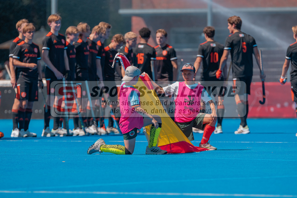 HK_20230711_101175 | Euro Hockey MU18 Spain vs Netherlands Championship Girls &amp; Boys am 11.7.2023 CHTC , Krefeld ,