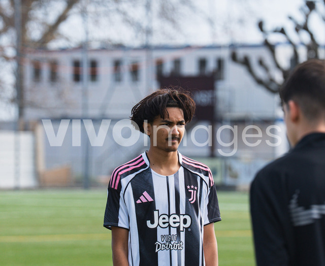 juv_lut_fmachado-0047 | Images from the Juniors B match between Juventus Academy and FC Lutry, played on 18 March 2026 in Lutry, Switzerland, featuring players, coaching staff and match action throughout the game.