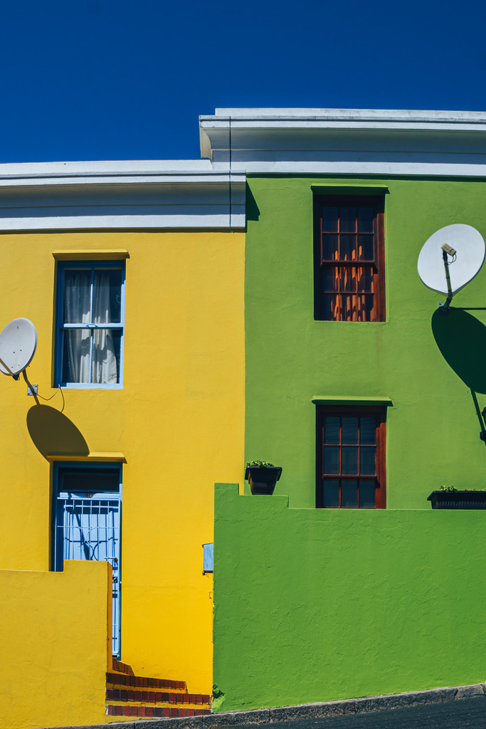 Häuser im Bo-Kaap Viertel | Häuser im Bo-Kaap Viertel - Realisiert mit Pictrs.com