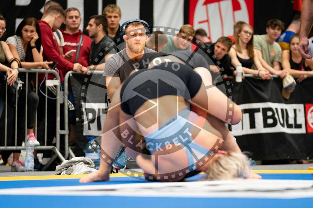 20230916PBB5042 | Fighters compete during the grappling tournement ADCC Trials (European, Middle East and African Championship) in Warsaw, Poland, on September 16, 2023.