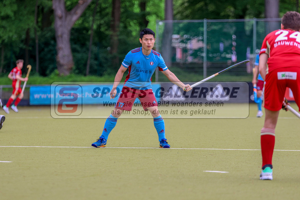MJ_2023-05-07 - M - RWK - UHC-21 | Koji Yamasaki (UHC Hamburg #17), Rot-Weiss Köln - UHC Hamburg am 7.5.2023 im KTHC Hockeypark, Köln