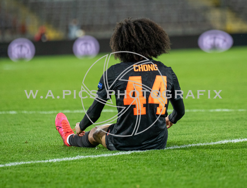 LASK Linz vs Manchester United | Linz, AUSTRIA 12.03.20 - SOCCER-EURO LEAGUE, LASK Linz vs Manchester United  Image shows: Tahith Chong (MANU)
Photo: Sportmediapics.com/ Andreas Willdoner