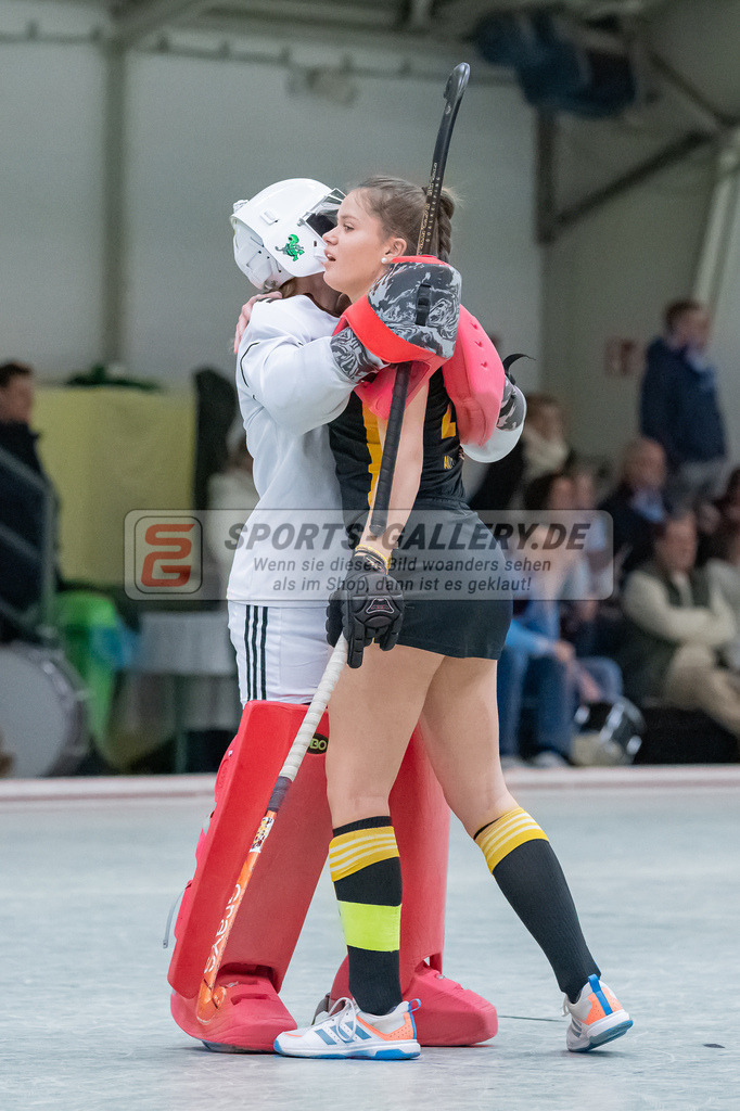 HK_20230226_104896 | Deutsche Meisterschaft WU16 Spiel 1. Halbfinale Havestehuder THC - UHC Hamburg am 26.2.2023 DSC 99, Düsseldorf ,