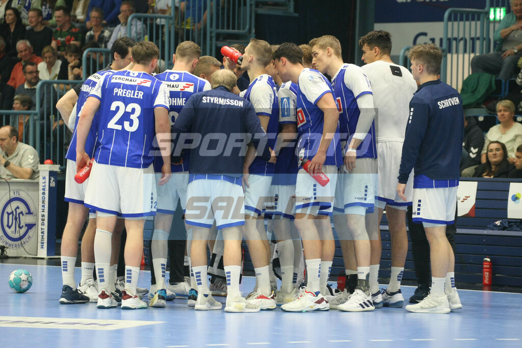 VFL Gummersbach - Füchse Berlin | Auszeit VFL Gummersbach - © Sportfoto-Sale (MK) - Realisiert mit Pictrs.com