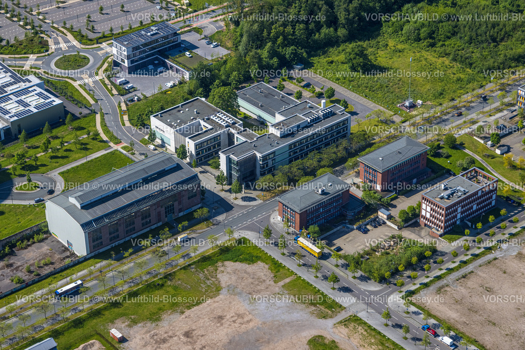 Dortmund230504270 | Luftbild, Technologiepark Gewerbegebiet Phoenix West, MST.factory, Konrad-Adenauer-Allee, Hörde, Dortmund, Ruhrgebiet, Nordrhein-Westfalen, Deutschland