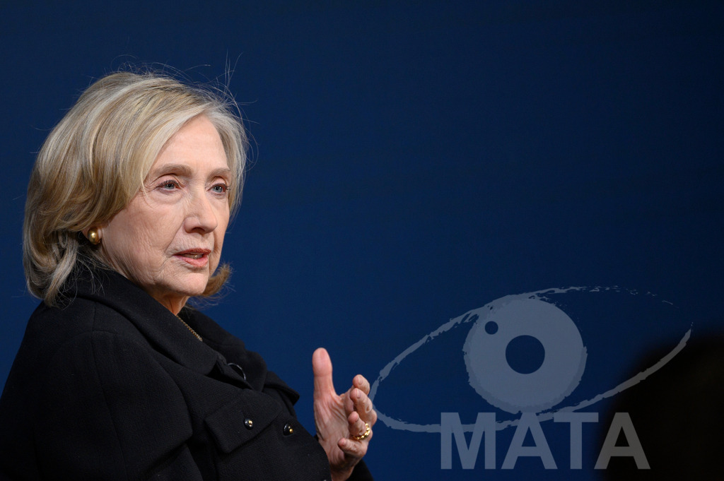 _DWI2809 | Die US-Politikerin Hillary Clinton auf der Veranstaltung Bridging Scholarship and Statecraft im Rahmen der Münchner Sicherheitskonferenz 2026. München, 13.02.2026 Bayern Deutschland  - Realisiert mit Pictrs.com