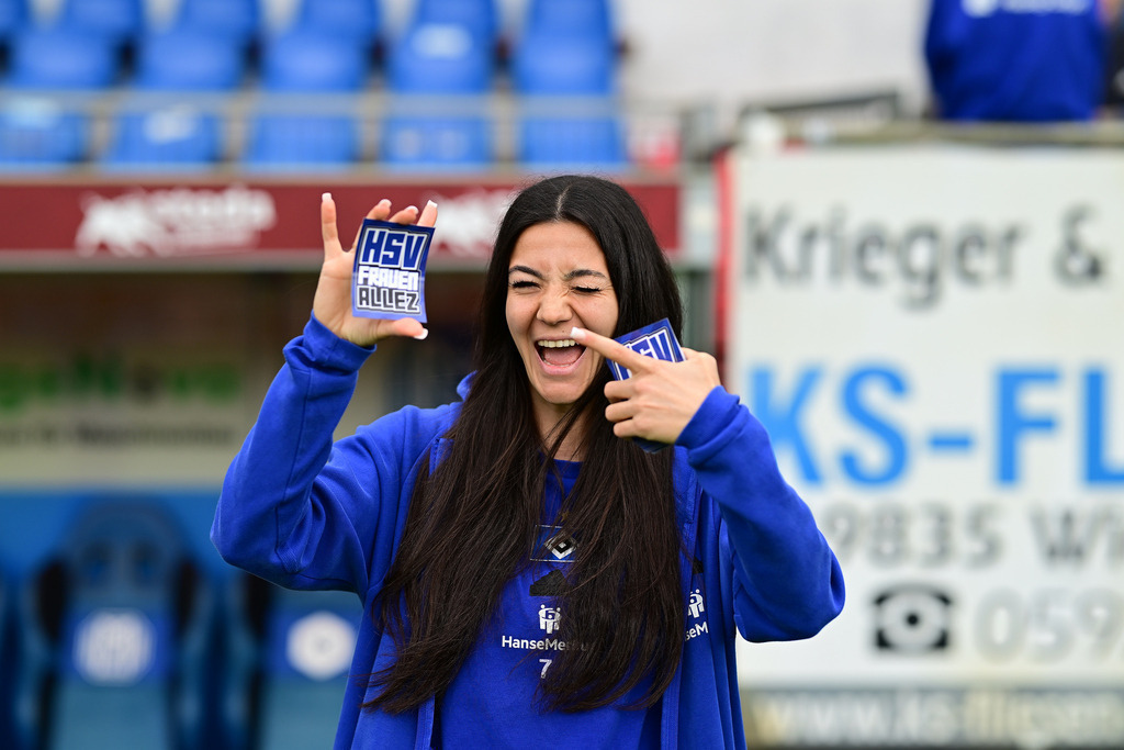 Fußball I Frauen I Saison 2024-2025 I 2. Bundesliga I 26. Spieltag I SV Meppen - Hamburger SV | Der Sportfotograf. - Realisiert mit Pictrs.com