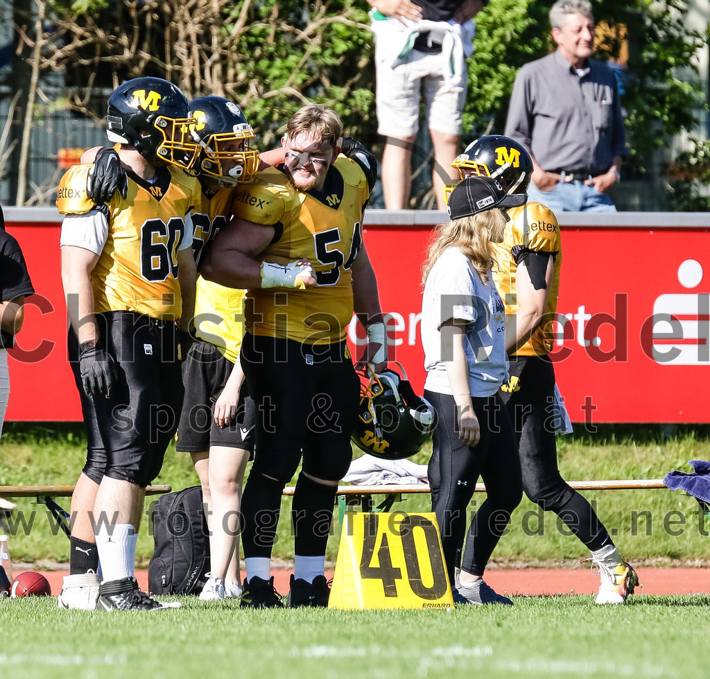 2022-05-14_045_Erding_Bulls_gegen_Munich_Cowboys_2 | Erding, Deutschland, 14.05.2022:
Fußball, Regionalliga 2022, 3. Spieltag, Erding Bulls gegen Munich Cowboys 2, Endergebnis: 20:30

Foto: Christian Riedel / fotografie-riedel.net