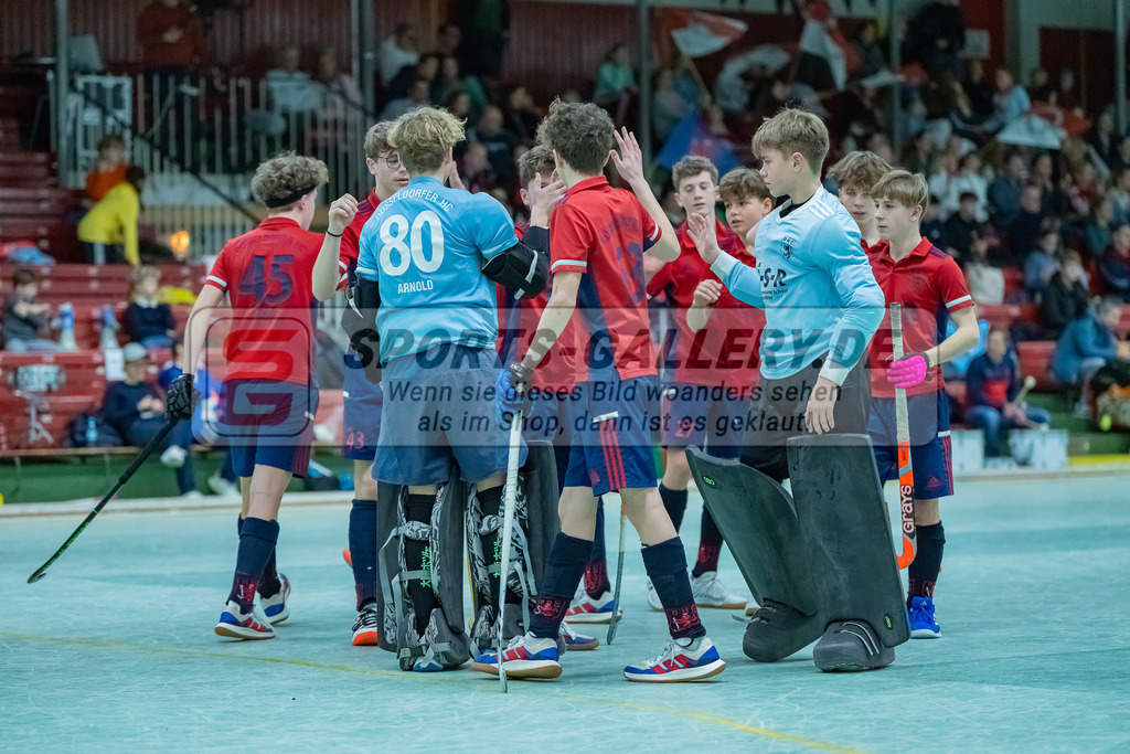 HK_20240225_108544 | Spiel um Platz 5 Deutsche Meisterschaft MU14 am 25.2.2024 Halle RW Köln, Köln ,