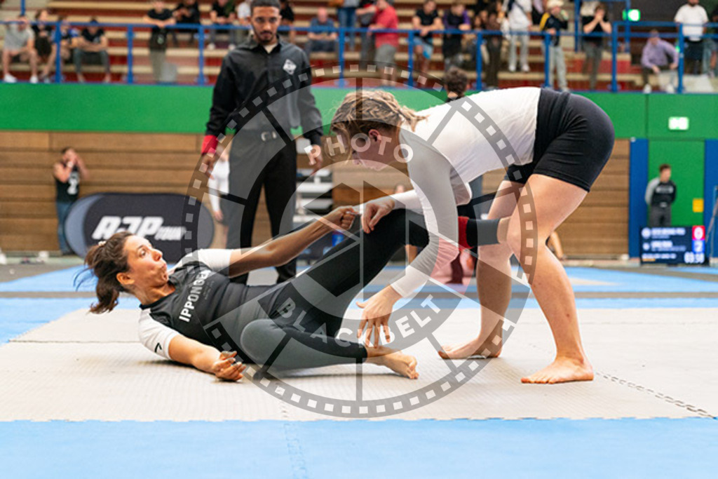 20230826PBB57356 | Fighters compete during the AJP INTLPRO BJJ and grappling competition in Hamburg, Germany, on August 26 2023.