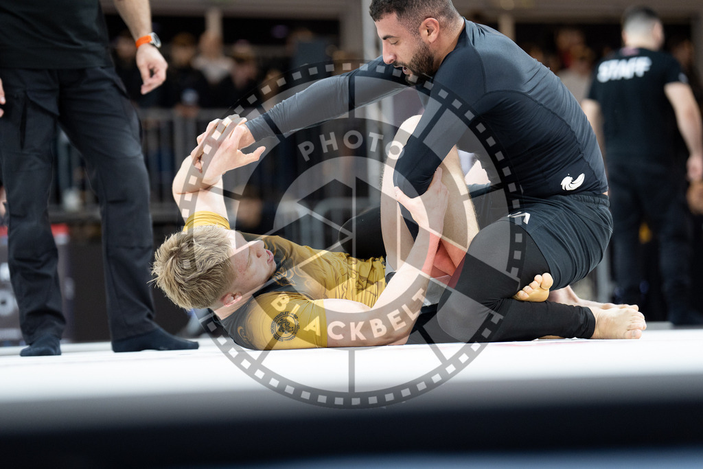 20260214PBB0478 | Fighters compete during the ADCC European Trials  competition day 1 in Belgrade, Serbia, on February 14, 2026.