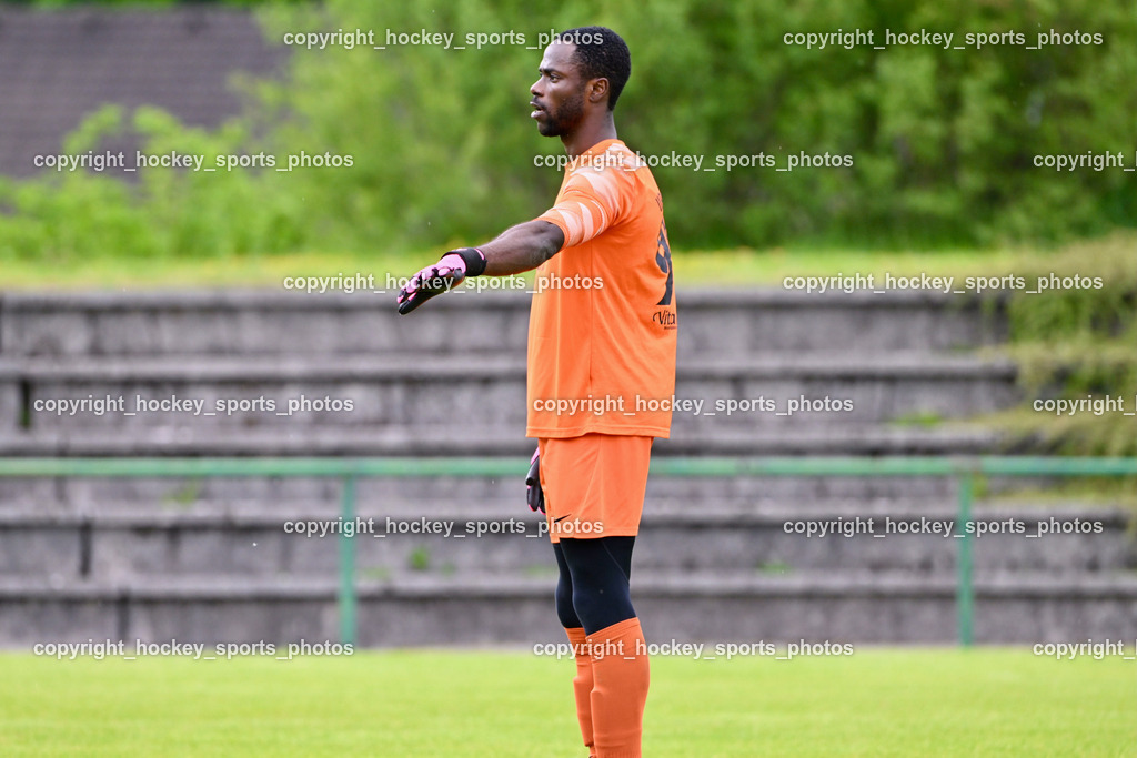 FC Faakersee vs. URC Thal Assling | #99 Ayotunde Ezekiel Ikuepamitan URC Thal Assling, FC Faakersee vs. URC Thal Assling, FC Faakersee vs. URC Thal Assling am 04.05.2025 in Finkenstein (Sportplatz Finkenstein), Austria, (Photo by Bernd Stefan)