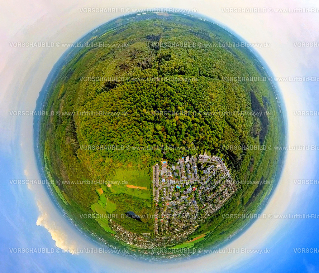 Bonn240590155Kottenforst_Wald-Ville | Luftbild, Waldgebiet Kottenforst, Naturschutzgebiet Waldville, Wohngebiet Wohnsiedlung Röttgen, Röttgen, Bonn, Nordrhein-Westfalen, Deutschland