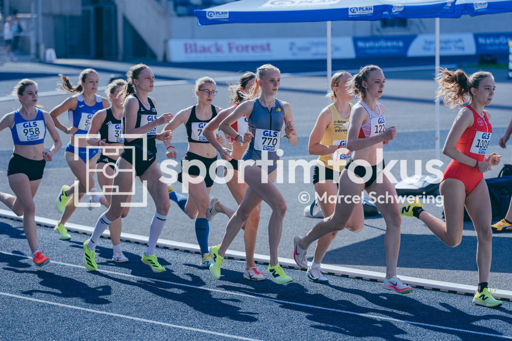 Deutsche Meisterschaften U20 / U16 2026 | Paula Terhorst, VfL Löningen, 770, 1500-Meter-Lauf, Deutsche Meisterschaften der U20 &amp; U16 2026, Lohrheidestadion Bochum-Wattenscheid, 10.07.2026. Foto: Marcel Schwering / sportimfokus - Realisiert mit Pictrs.com