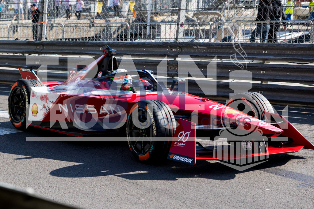 GEPA-20230506-101-147- | MONTE CARLO,MONACO,06.MAY.23 - MOTORSPORTS, FORMULA E - E-Prix of Monaco, Circuit de Monaco. Image shows Sacha Fenestraz (FRA / Nissan). 
Photo:GEPA pictures/ Matthias Trinkl