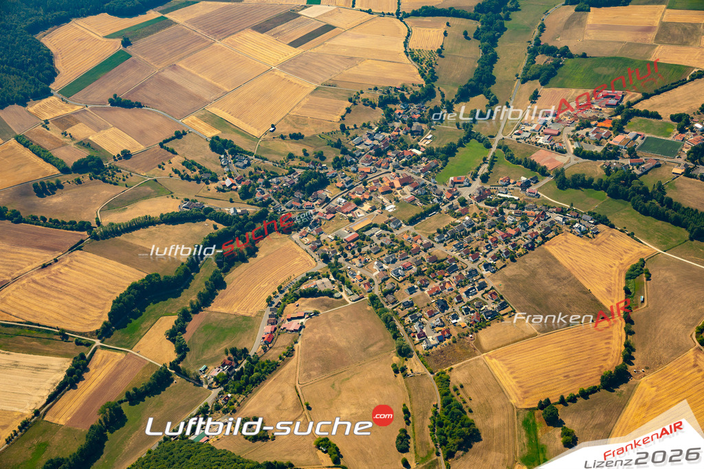 Die Luftaufnahme Morles - Nüsttal wurde 2022 vom Flugzeug aus (keine Drohne) erstellt. Hohe Auflösung -für große Poster und Wandbilder geeignet - Garantiert!