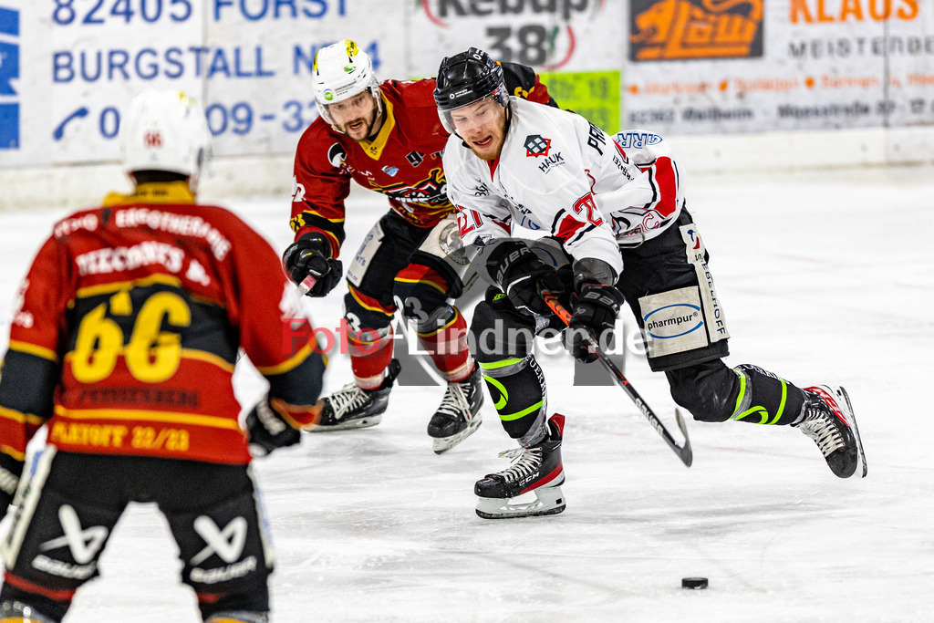 Bayernliga Eishockey Halbfinale Spiel 2, TSV Peißenberg "Miners" gegen EHC Königsbrunn 12.3.23 in Peißenberg | Bayernliga Eishockey Halbfinale Spiel 2, TSV Peißenberg "Miners" gegen EHC Königsbrunn 12.3.23 in Peißenberg