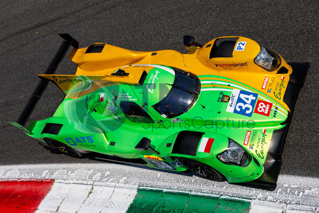 Trainproduction-20230708-0149 | MONZA,ITALY,08.Jul.23 - MOTORSPORTS - WEC, FIA World Endurance Championships, 6h of Monza, Autodromo Monza. Image shows Jakub Smiechowski (POL), Albert Costa (ESP) and Fabio Scherer (SUI/ Inter Europol Competition). Photo: Trainproduction / Matthias Trinkl
