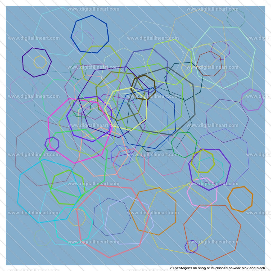 74-heptagons-song-of-burnished-powder-pink-and-black | digitallineart - Realisiert mit Pictrs.com
