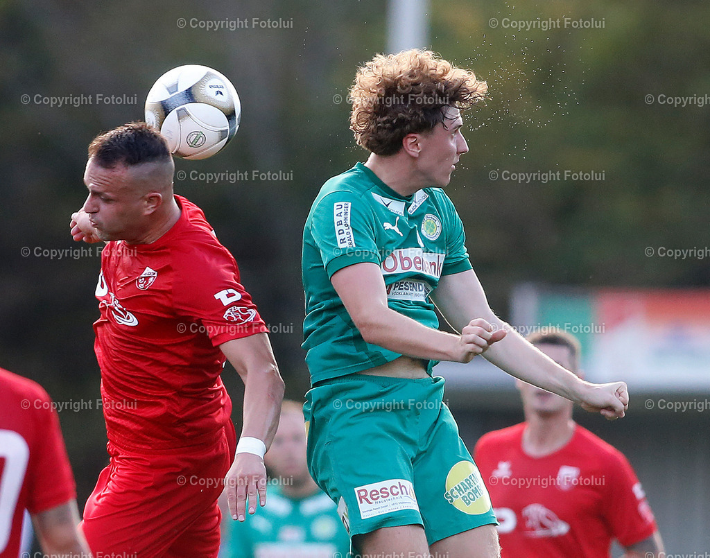 A_LUI_170824_0023 | SPORT FUSSBALL REGIONALLIGA MITTE  ASKOE OEDT -UVB VOECKLAMARKT  17.08.2024  IM BILD: NENAD VIDACKOVIC  (OEDT) UND MARIUS BRANDMAYR (VOECKLAMARKT)) FOTO:  FOTOLUI