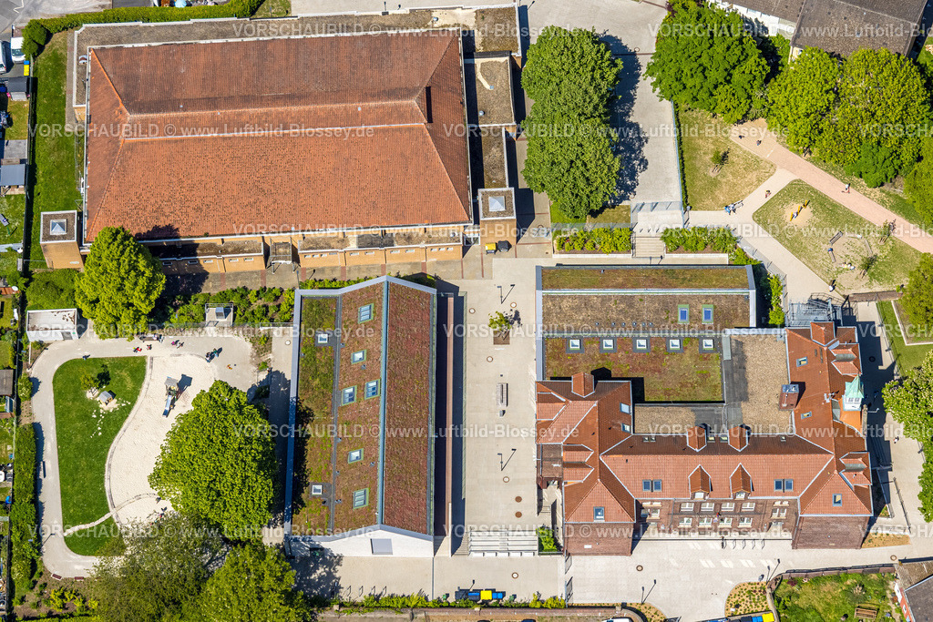 Unna250500050Schillerschule-3 | Luftbild, Schillerschule, Unna, Stadtteil Massen ,  Ruhrgebiet, Nordrhein-Westfalen