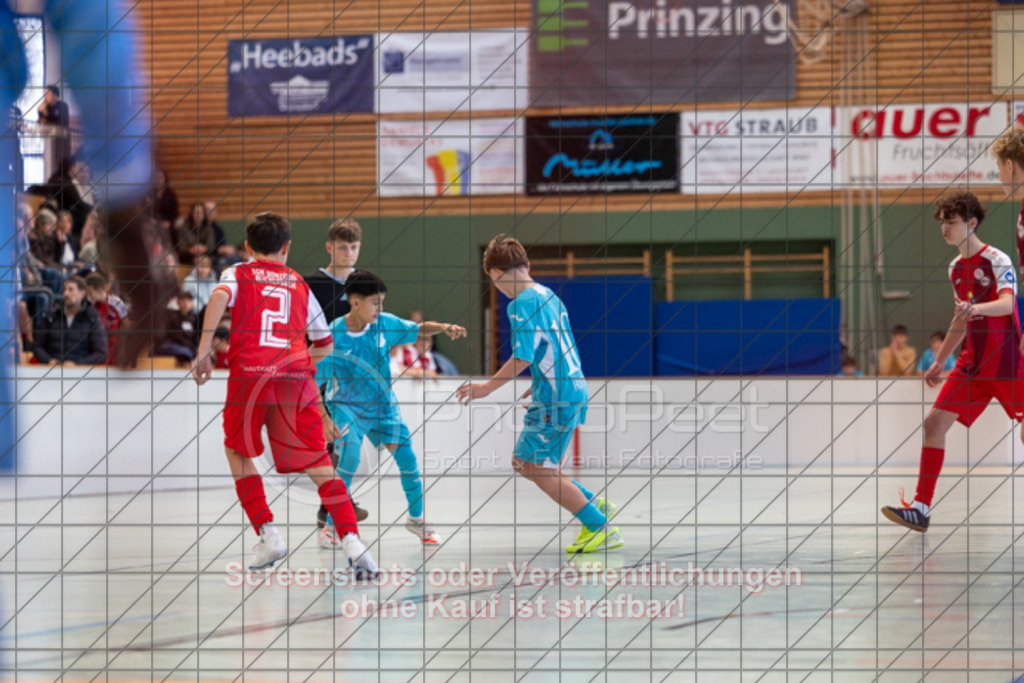 20251213_115801_0764 | SGM Do/Rei U14 - TSG 1899 Hoffenheim27. internationaler Prinzing Junior Cup in der Donzdorfer Lautertalhalle - 13.12.2025,Foto: PhotoPeet-Sportfotografie/Peter Harich