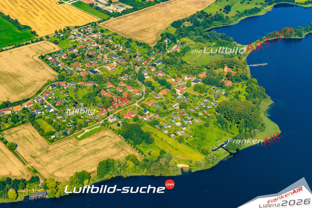 Luftaufnahme Zittow Leezen - Die Luftaufnahme wurde 2025 vom UL-Flugzeug heraus erstellt ( ohne Drohne ) - Hochauflösende Luftaufnahme - für professionelle Ausdrucke geeignet. Die Geschenkidee !Mit Lizenz und Bildrechte bestellbar