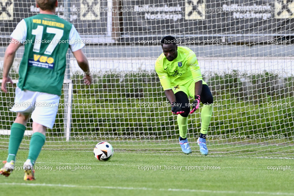 WSG Radenthein vs. URC Thal Assling | #99 Ayotunde Ezekiel Ikuepamitan URC Thal Assling, WSG Radenthein vs. URC Thal Assling, WSG Radenthein vs. URC Thal Assling am 30.05.2025 in Radenthein (Sportplatz Radenthein), Austria, (Photo by Bernd Stefan)