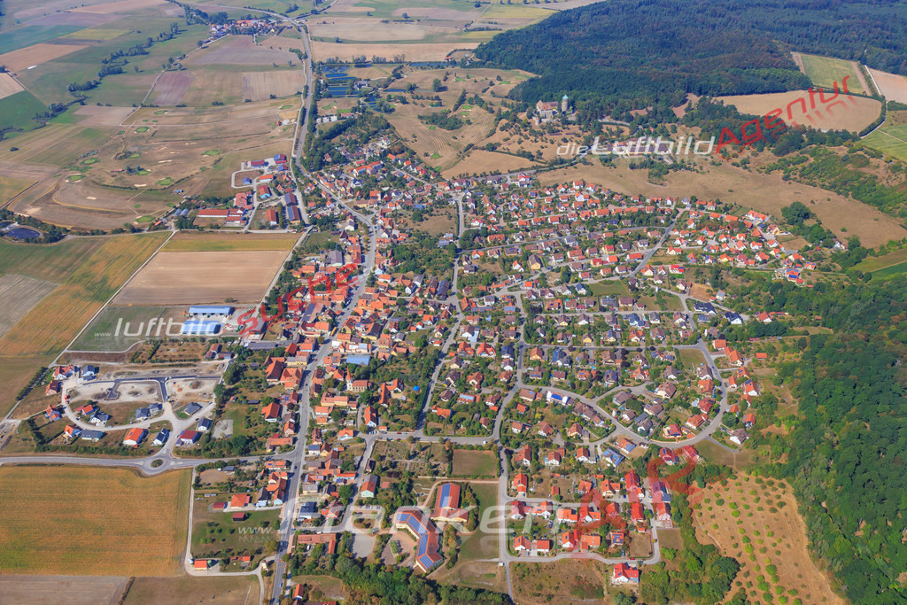 Luftbild von  Colmberg - Luftaufnahme wurde 2016 von https://frankenair.de mittels Flugzeug (keine Drohne) erstellt - die Geschenkidee