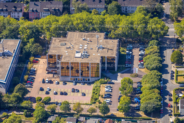 Essen220807034 | Luftbild, Büropark Ruhrallee, mit Glasfassade, Bonsiepen, Bergerhausen, Essen, Ruhrgebiet, Nordrhein-Westfalen, Deutschland